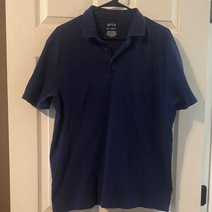 Apt. 9 Men's Deep Blue Polo Shirt